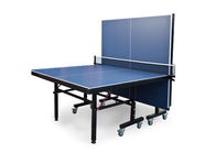 جدول داخلی تنیس روی میز داخلی 15mm ضخامت رنگ آبی رنگ با فولاد پا