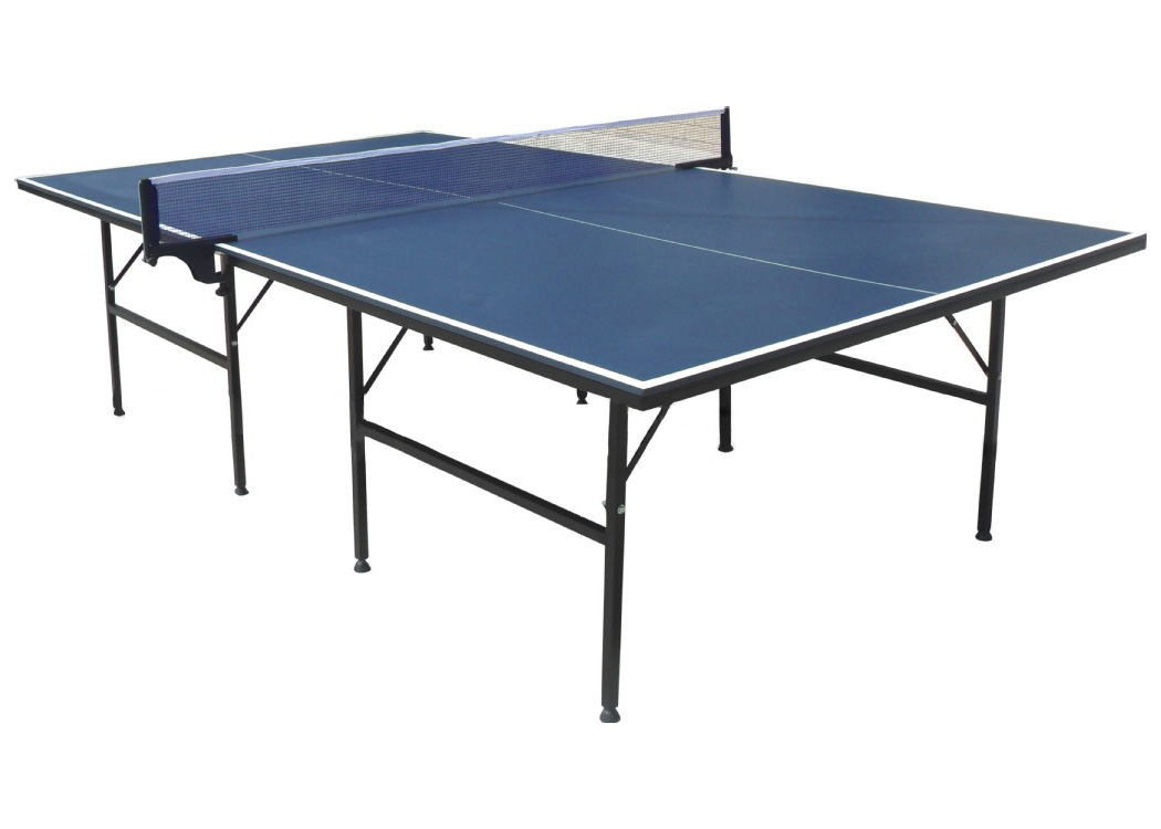 جدول تنیس روی میز قابل حمل آبی Table 2740 * 1525 * 760 Size With Fiberboard Density Multiple